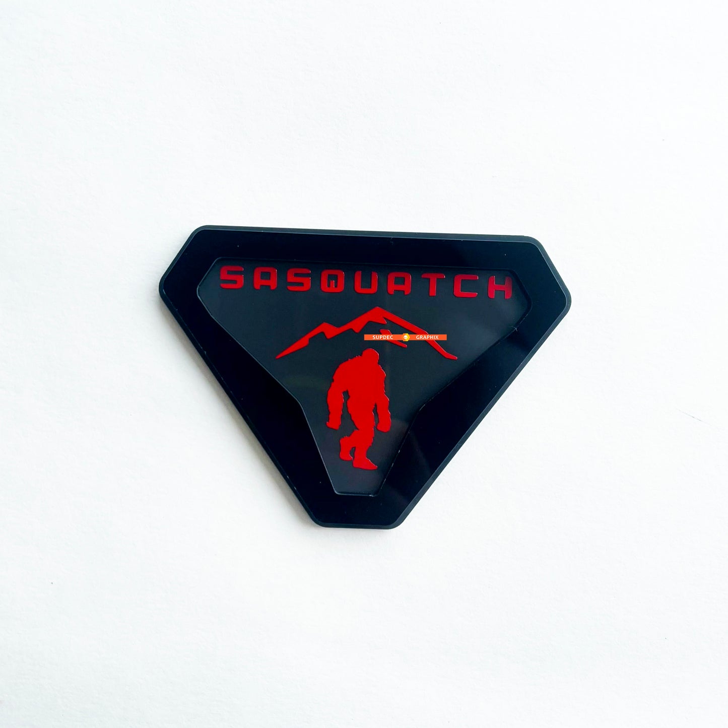 Sasquatch 3D Emblem Badge