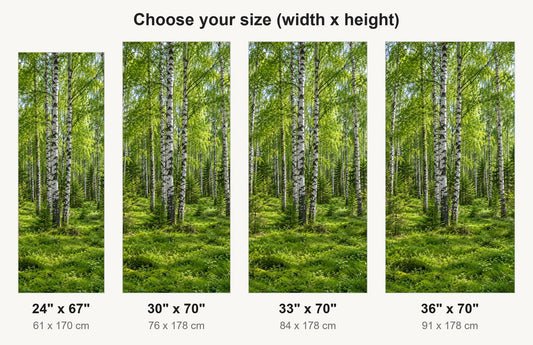 Fridge wrap sizes 24, 30, 33 and 36 inch shown on refrigerators