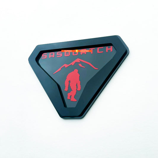 Sasquatch 3D Emblem Badge