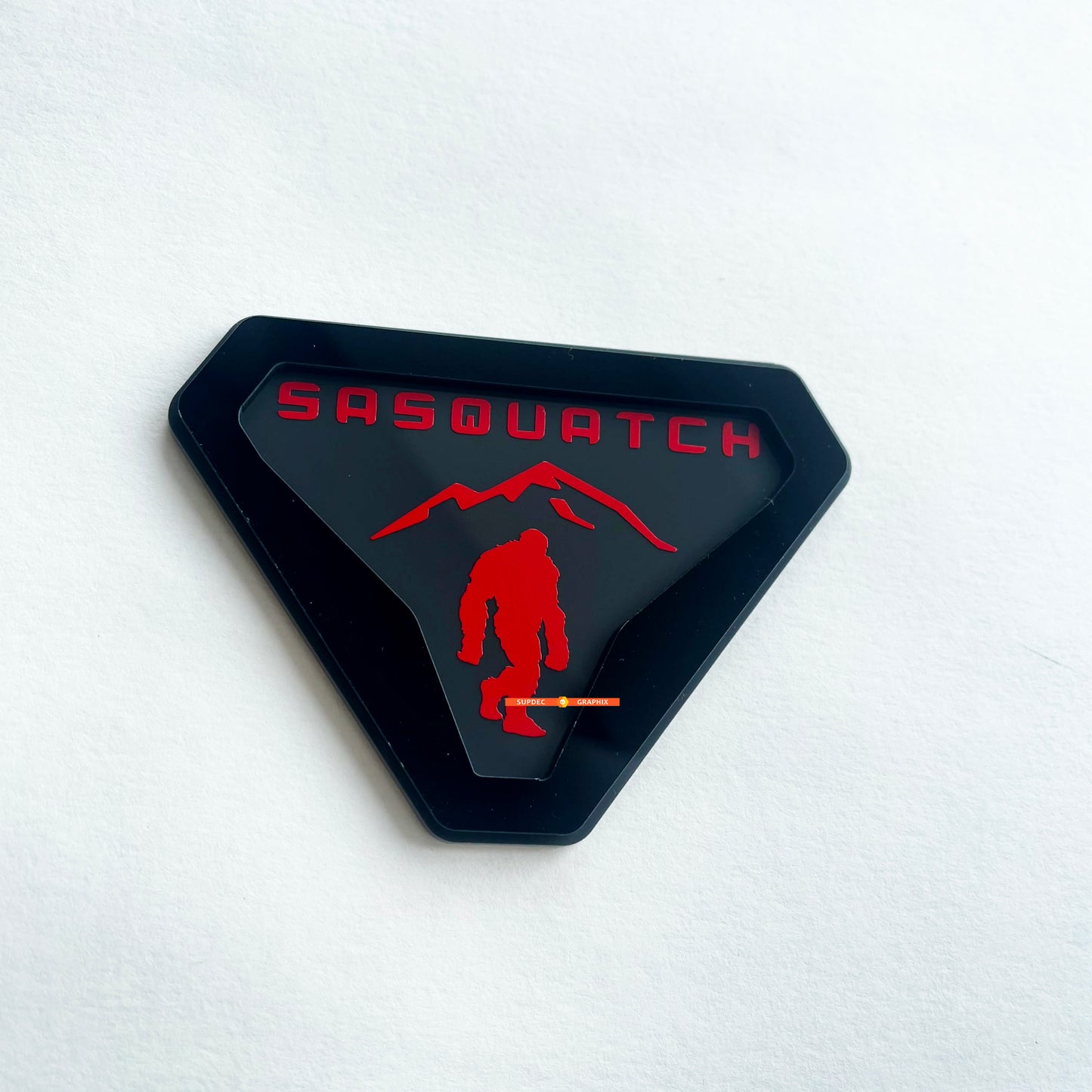 Sasquatch 3D Emblem Badge