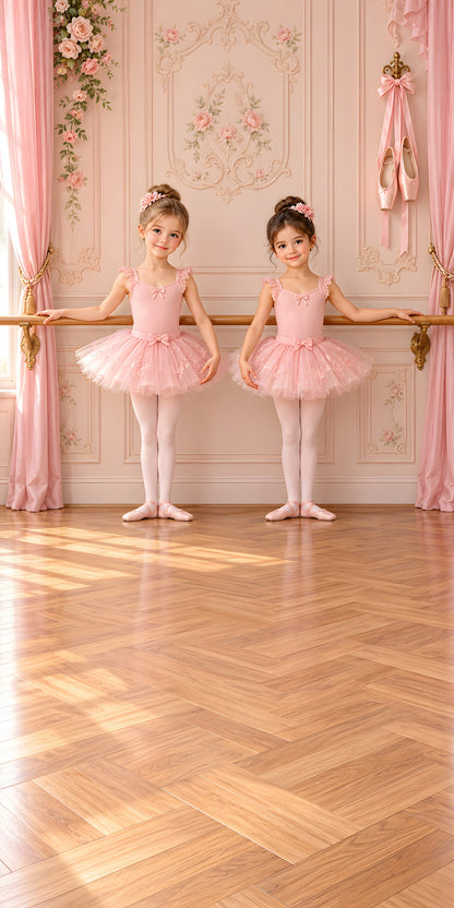 Ballerina Studio fridge wrap full design