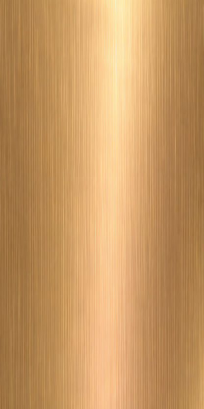 Brushed Gold Look fridge wrap full design