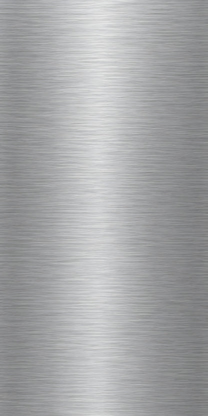 Brushed Stainless Steel Look fridge wrap full design
