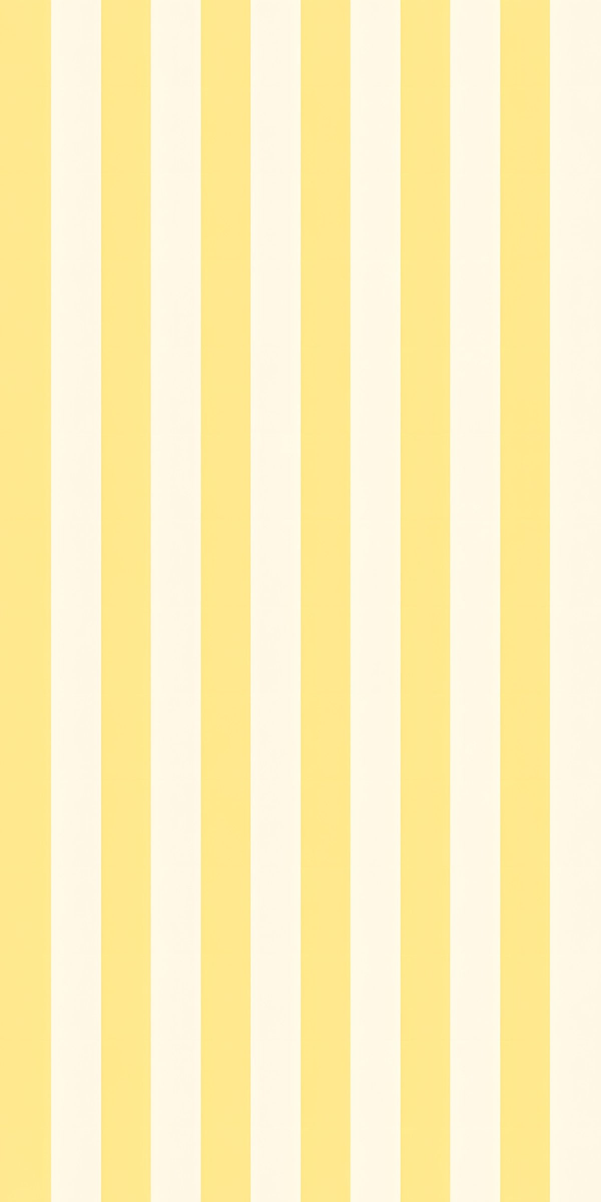 Butter Yellow Awning Stripes fridge wrap full design