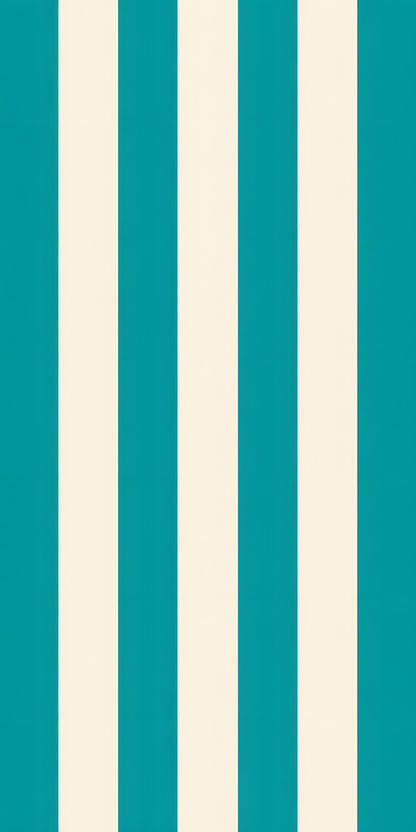 Cabana Stripes fridge wrap full design