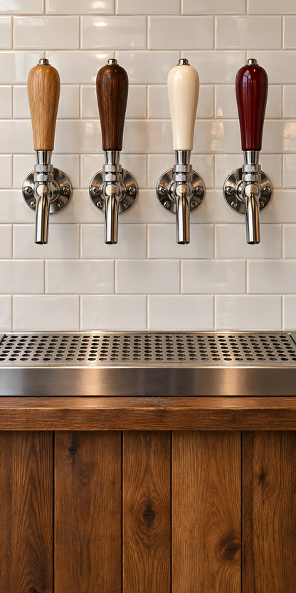 Craft Beer Tap Wall fridge wrap full design