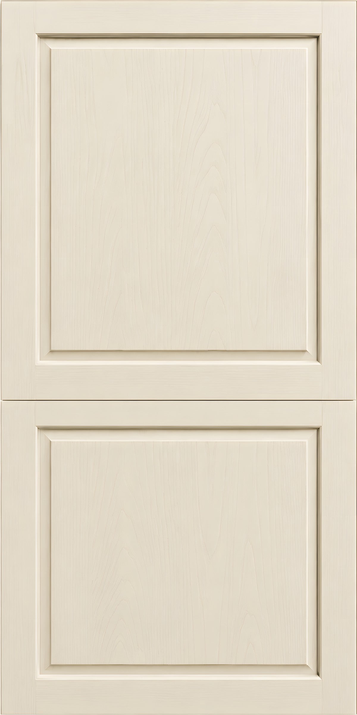 Cream Shaker Cabinet Look fridge wrap full design