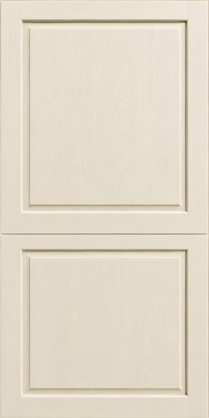 Cream Shaker Cabinet Look fridge wrap full design