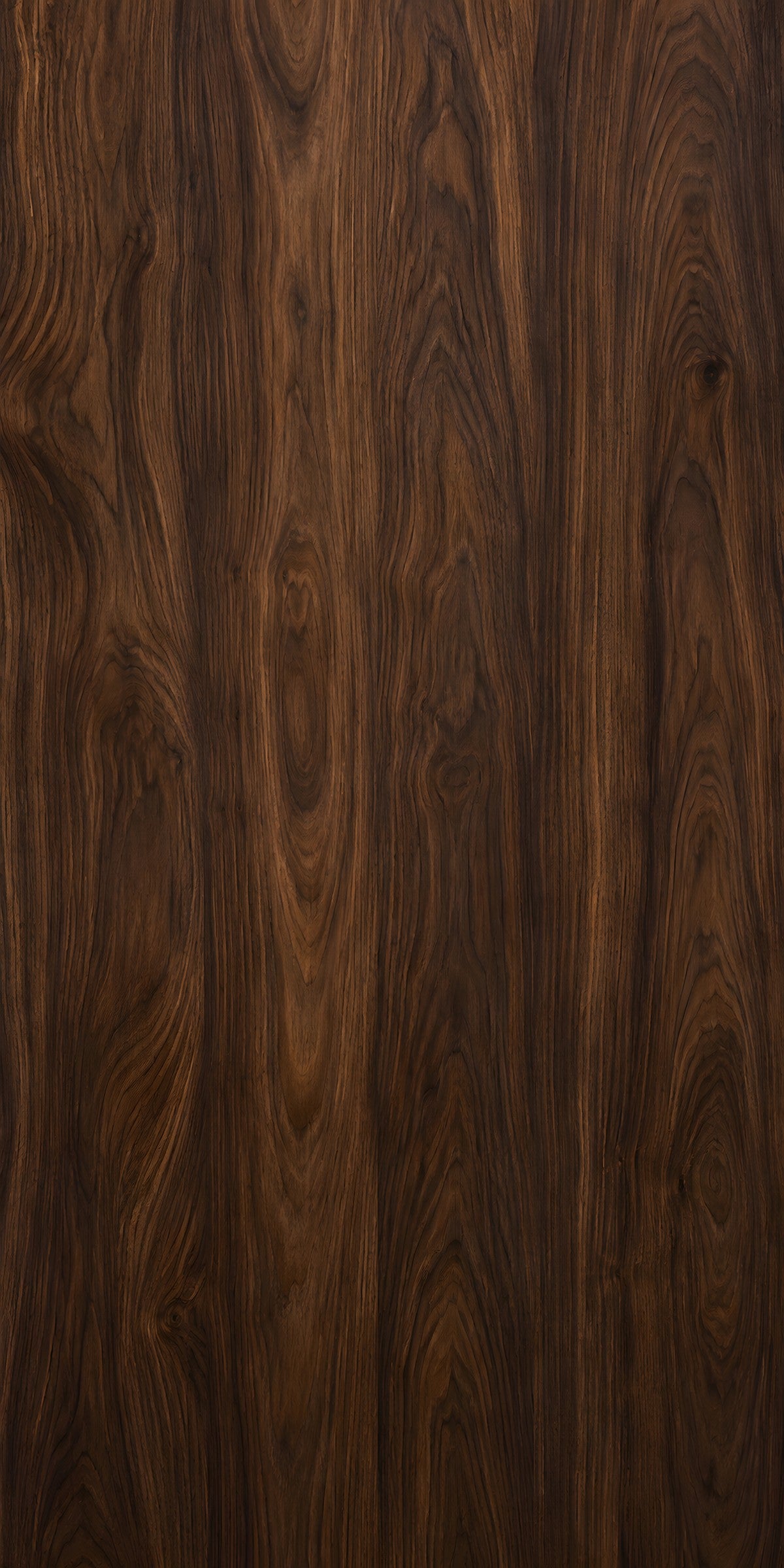 Dark Walnut Wood fridge wrap full design