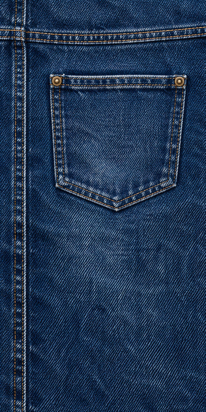 Denim Texture fridge wrap full design