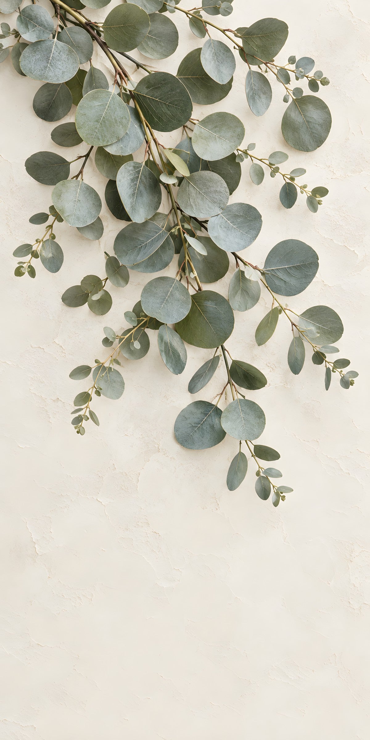 Eucalyptus Branches fridge wrap full design