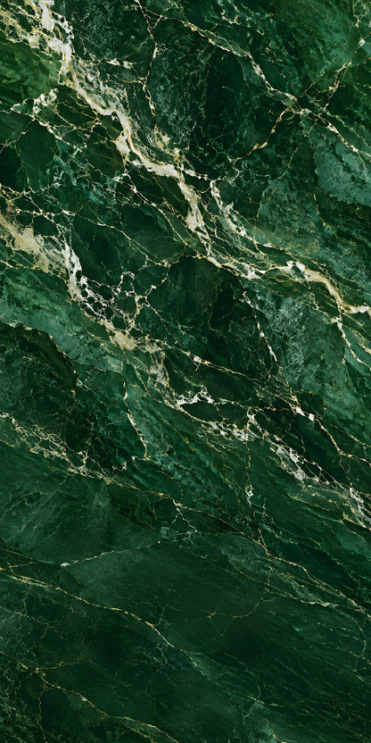 Green Marble fridge wrap full design