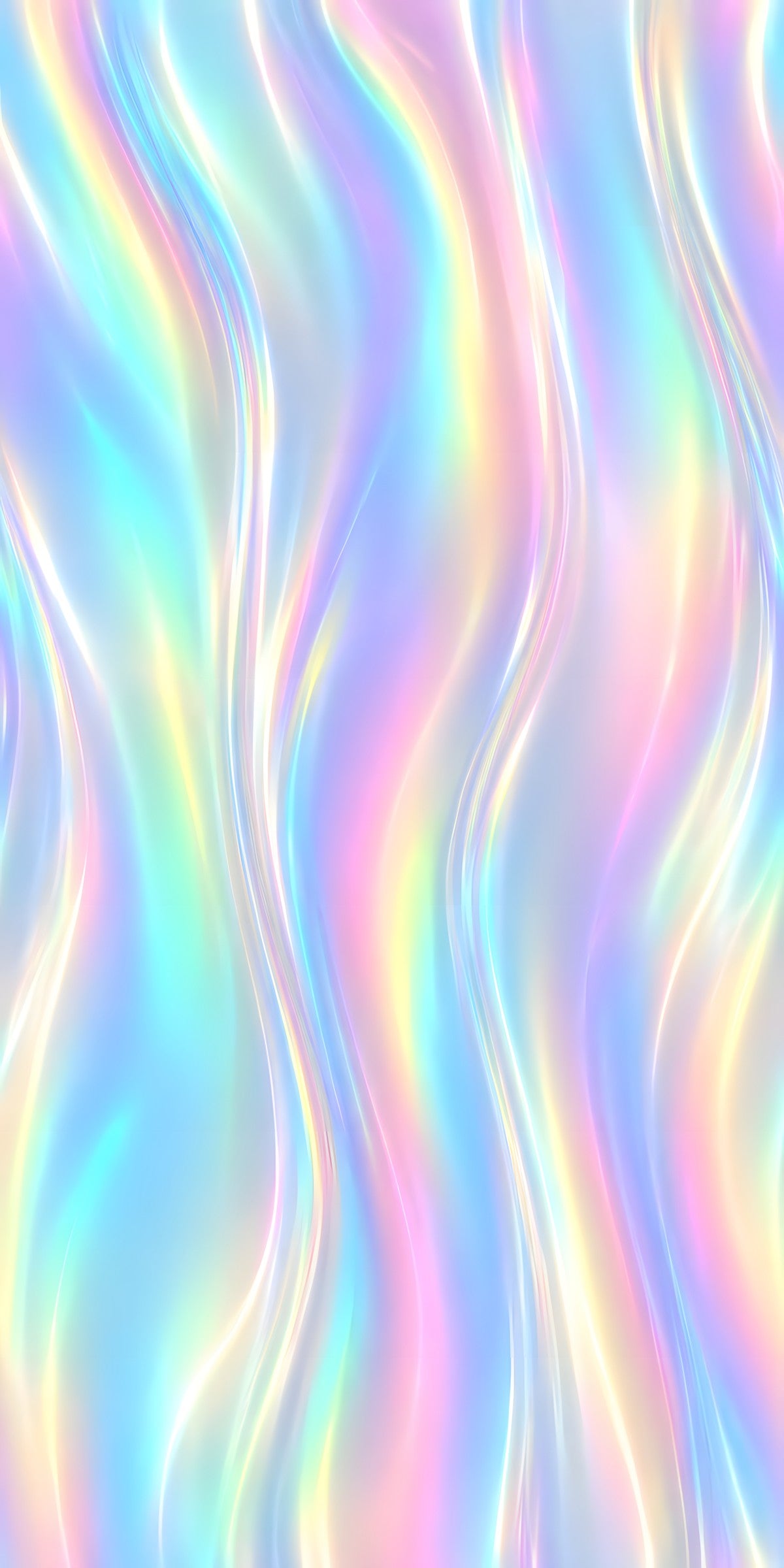 Holographic Look fridge wrap full design