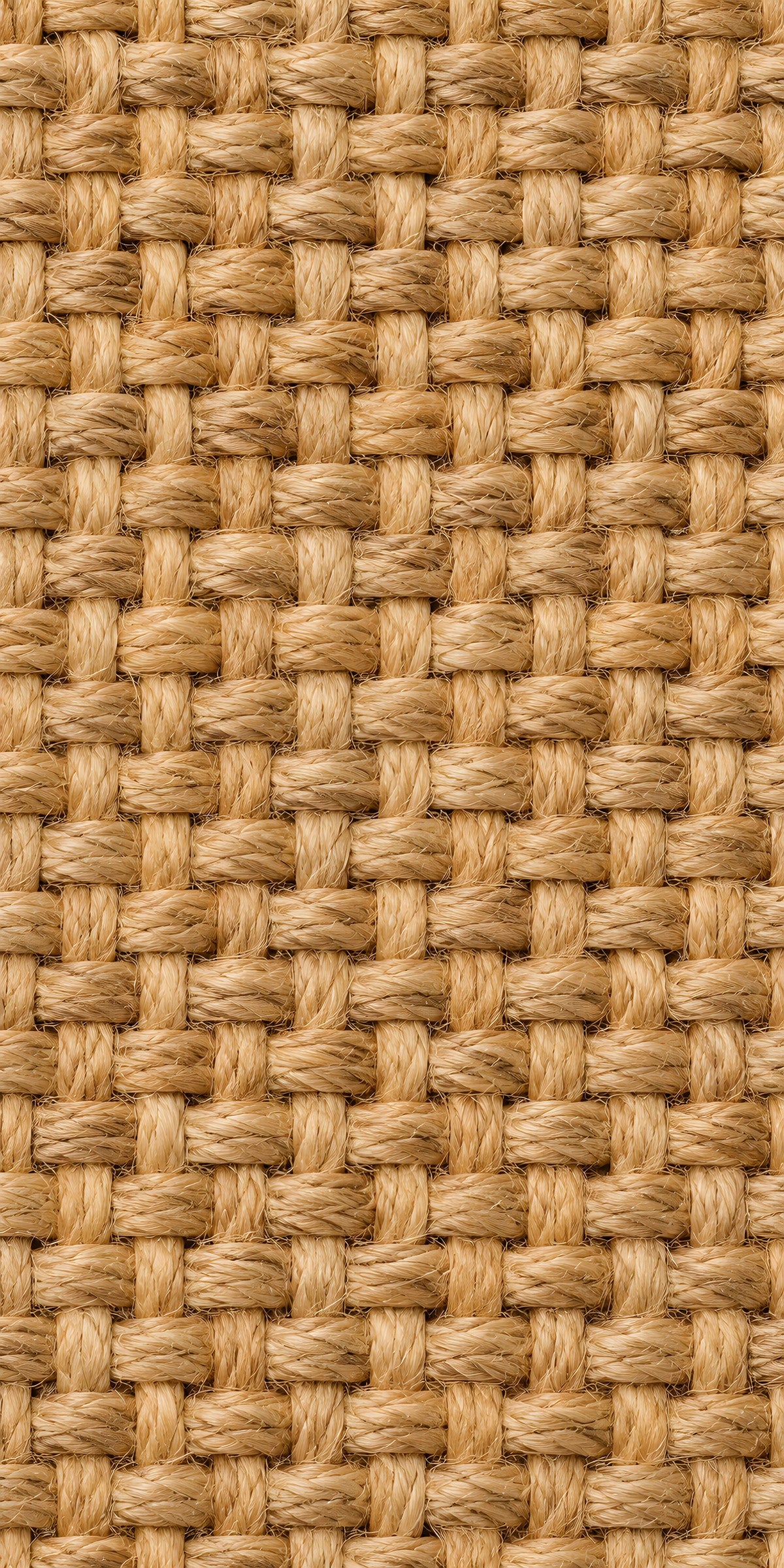Jute Basketweave fridge wrap full design