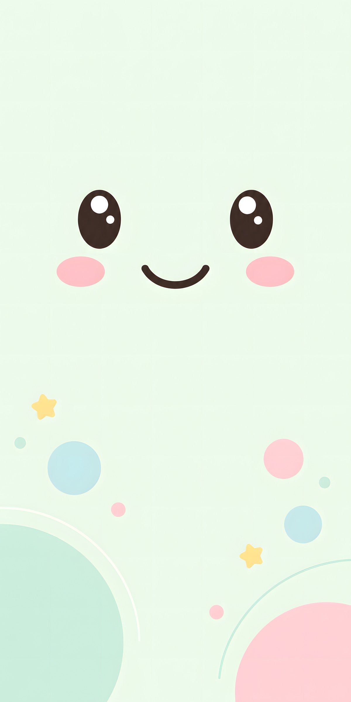 Kawaii Fridge Face fridge wrap full design