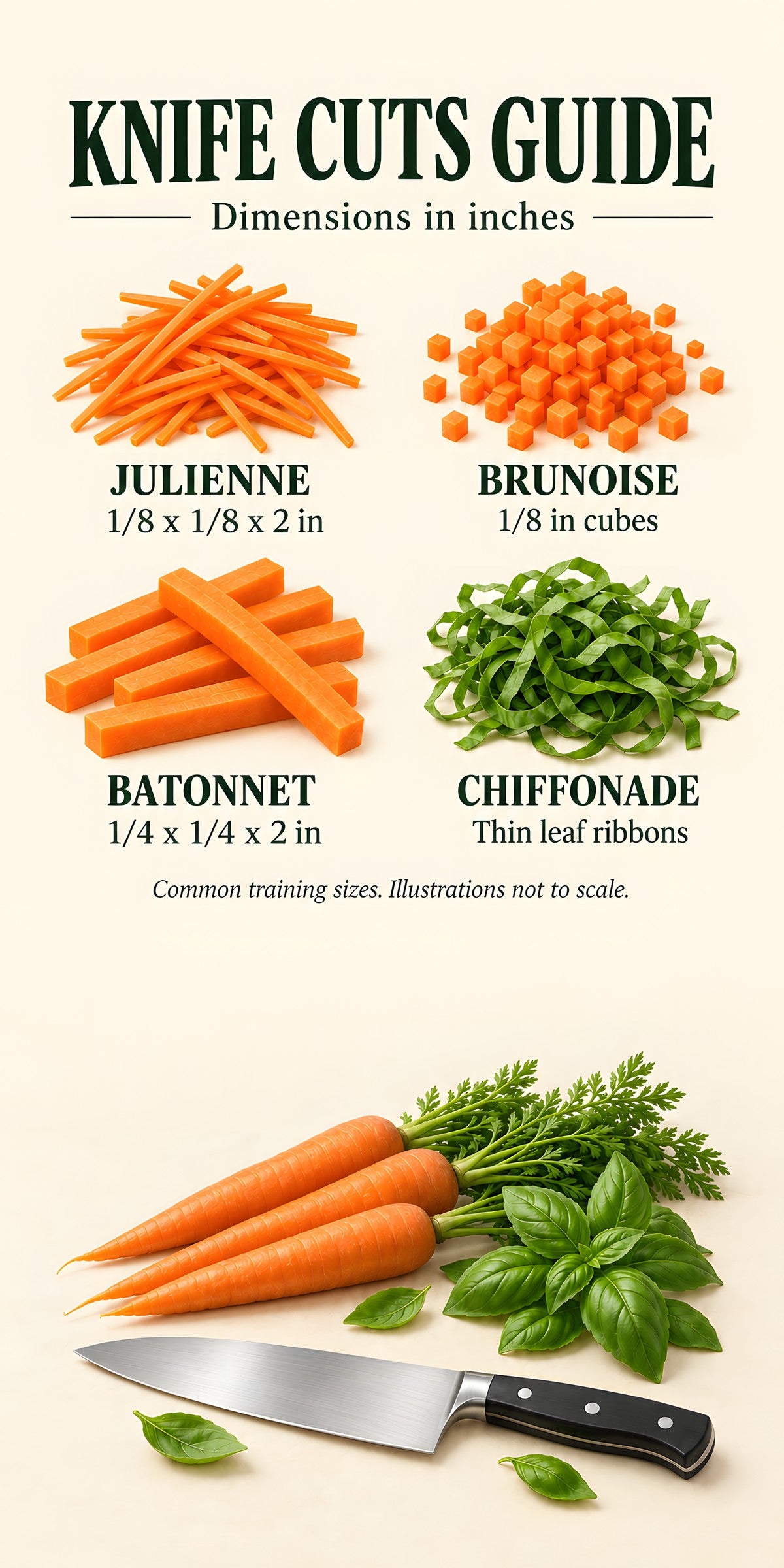 Knife Cuts Guide fridge wrap full design