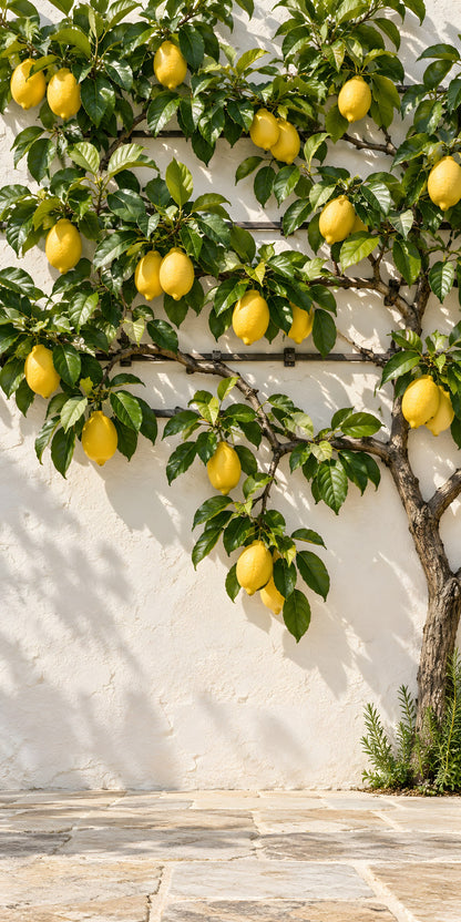 Lemon Tree fridge wrap full design
