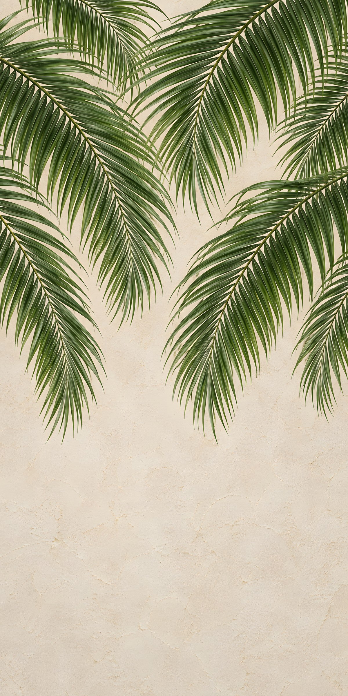 Palm Fronds fridge wrap full design