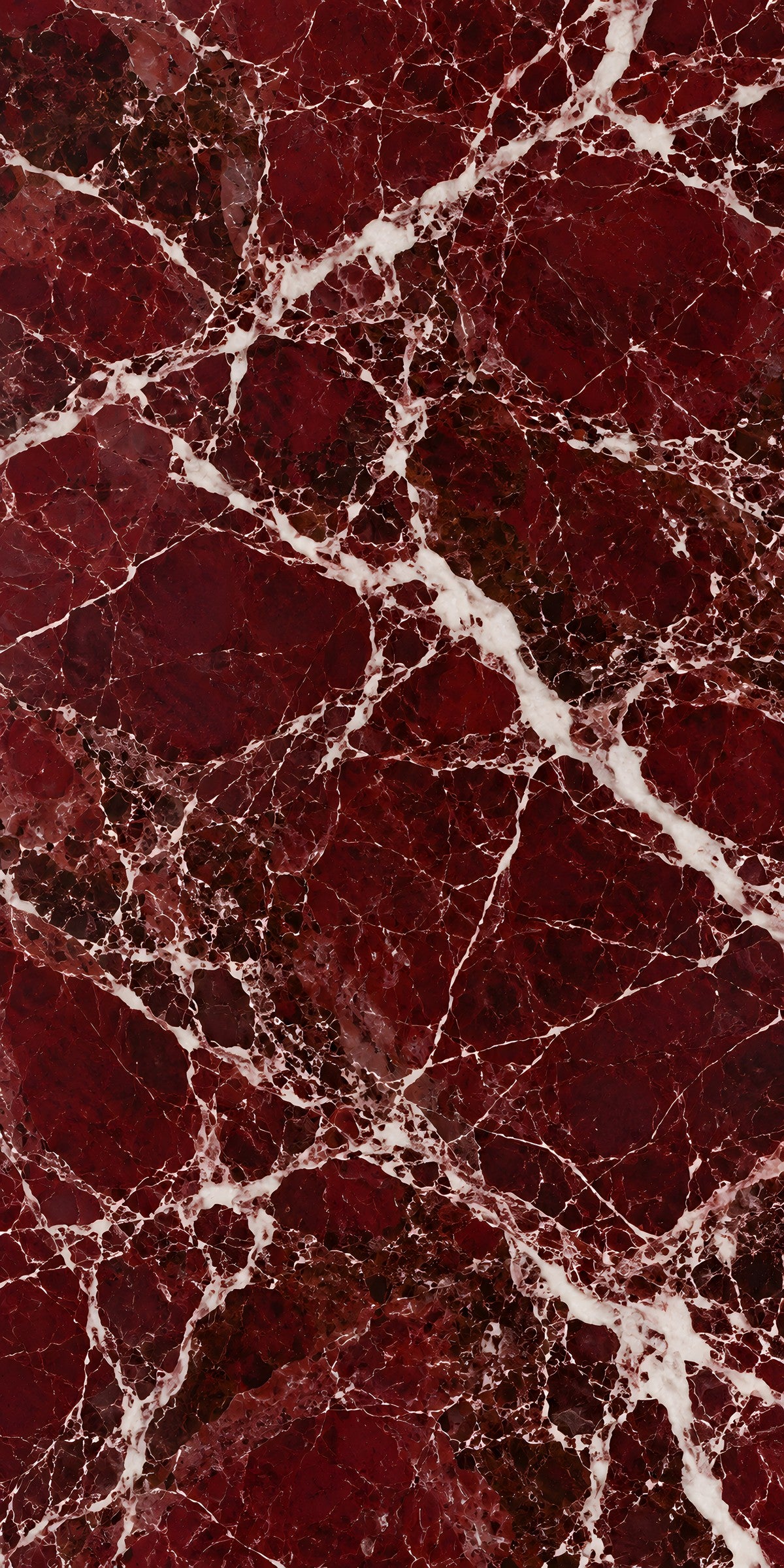 Rosso Levanto Red Marble fridge wrap full design