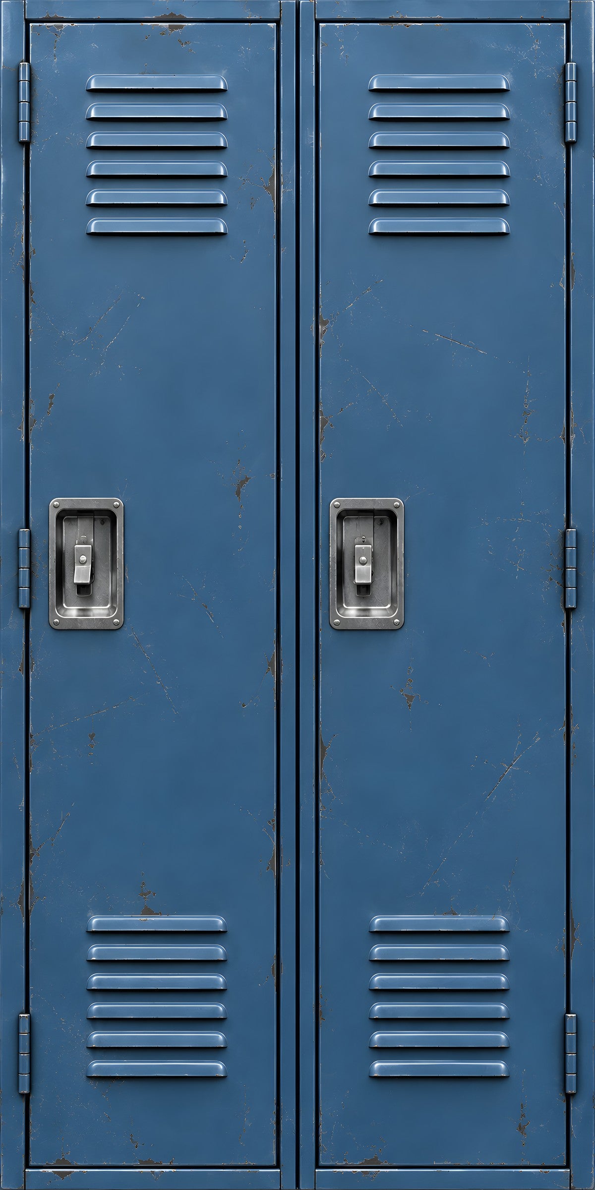 School Lockers fridge wrap full design