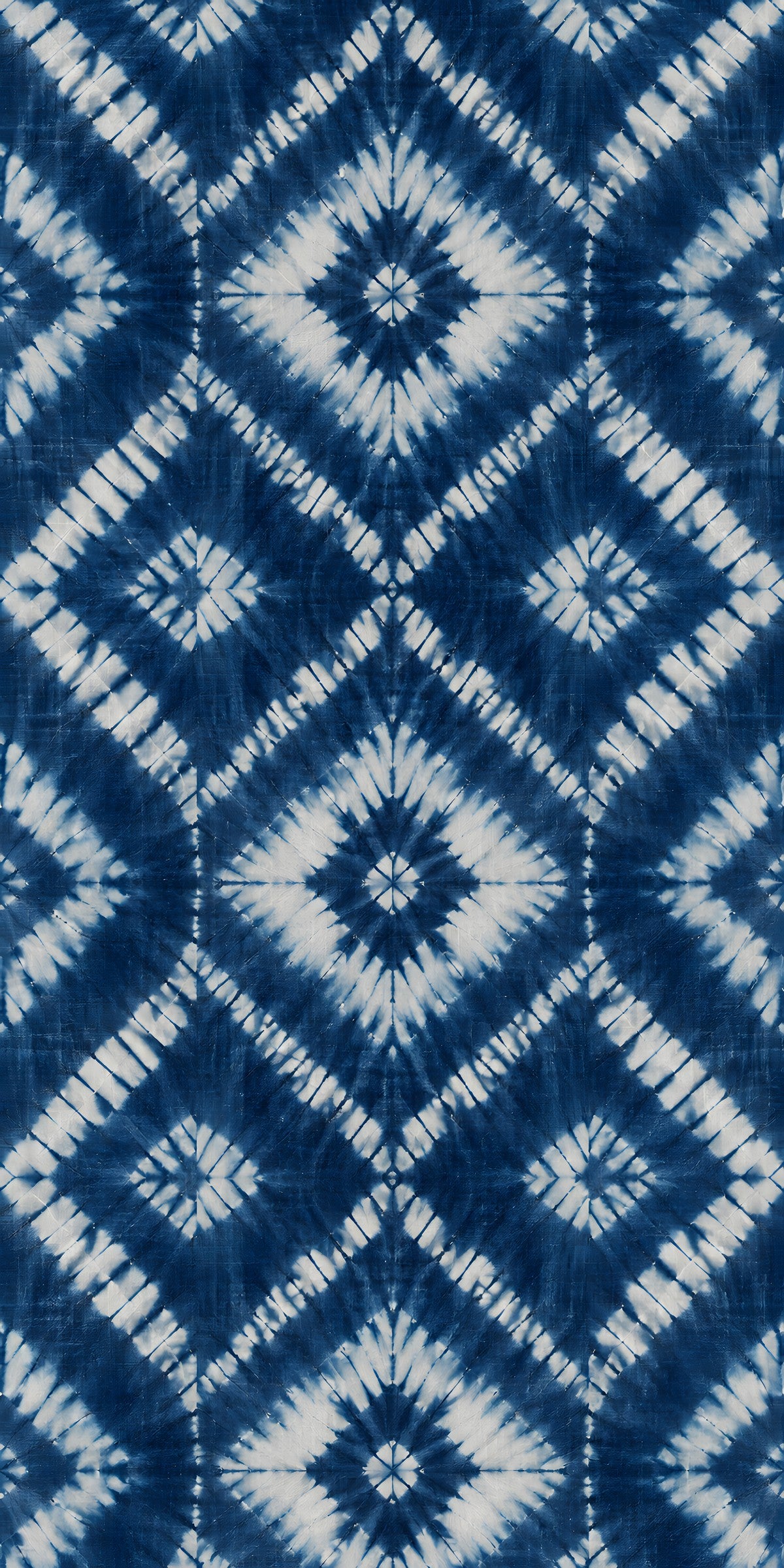 Shibori Indigo Tie-Dye fridge wrap full design