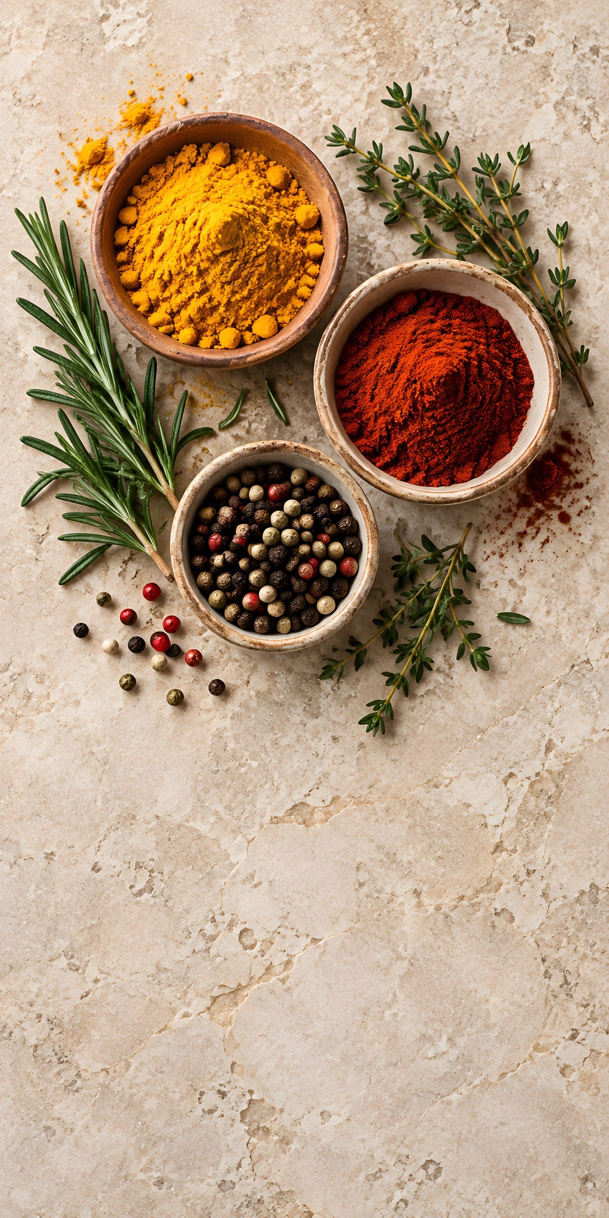 Spices & Herbs fridge wrap full design