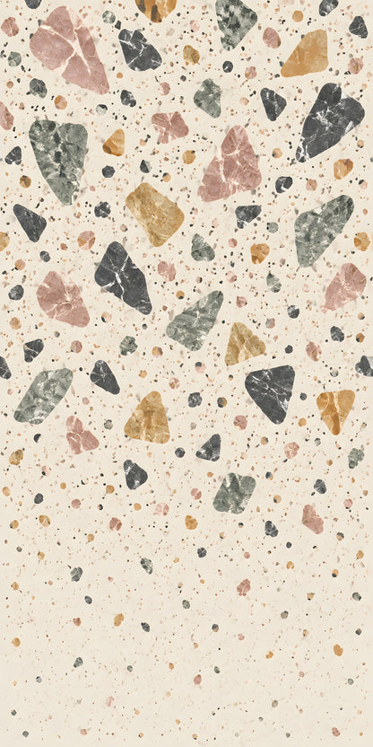 Terrazzo fridge wrap full design