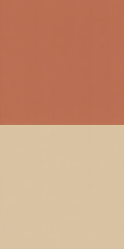 Two-Tone Terracotta & Sand fridge wrap full design