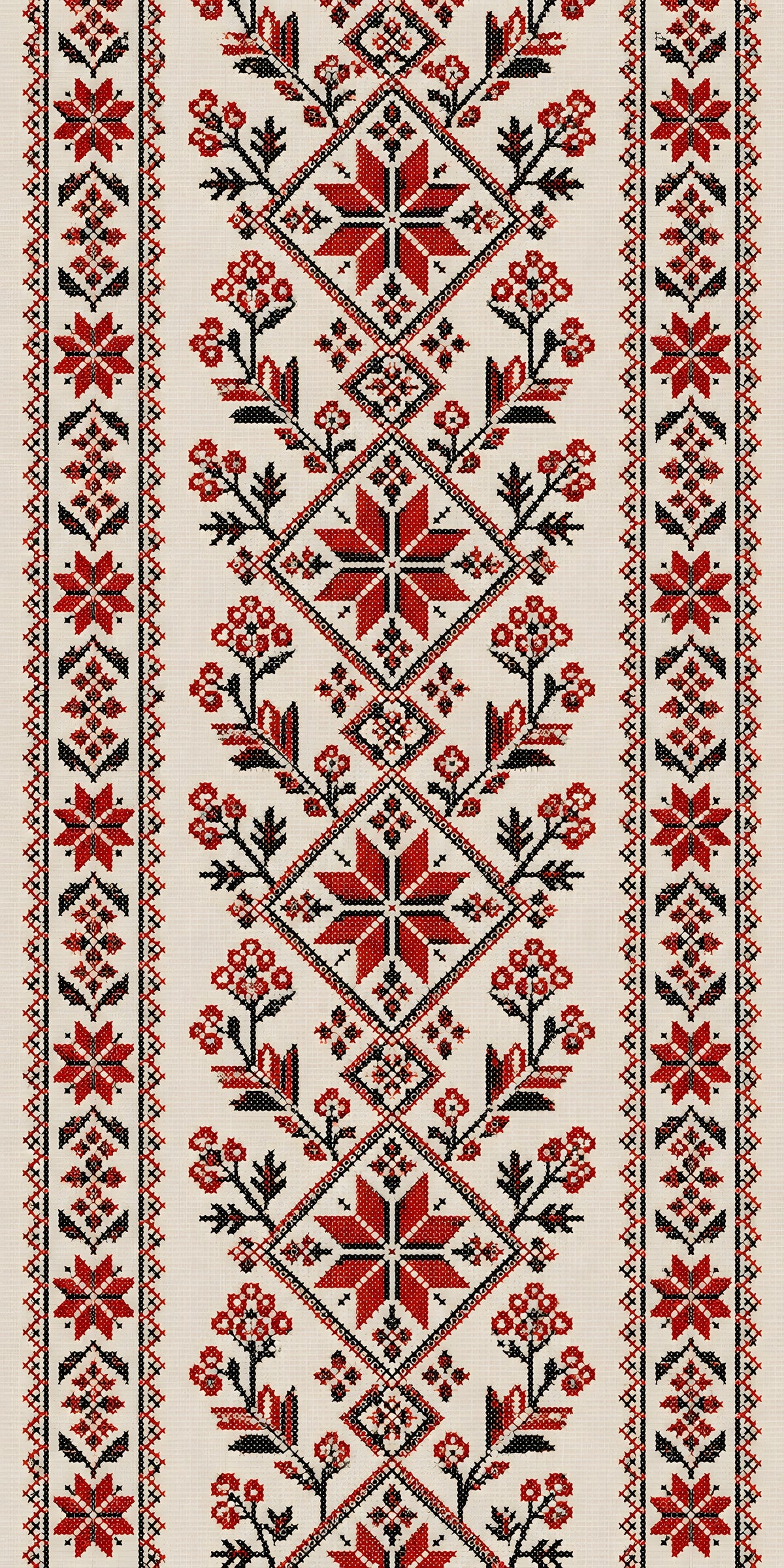Ukrainian Embroidery fridge wrap full design