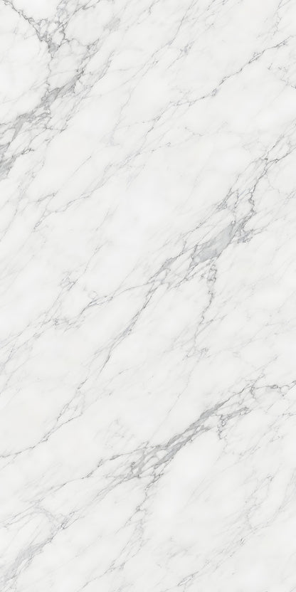 White Marble fridge wrap full design