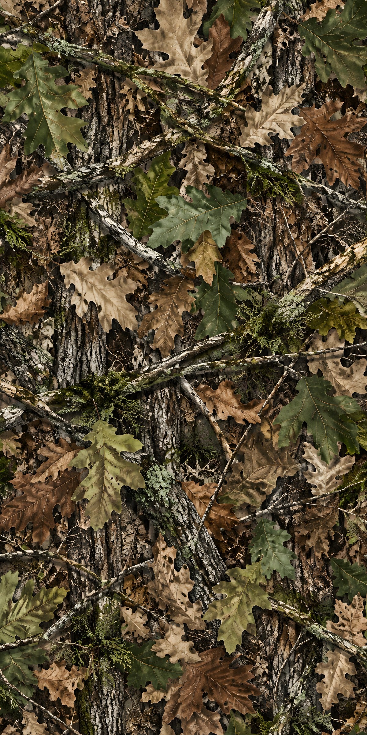 Woodland Camo fridge wrap full design