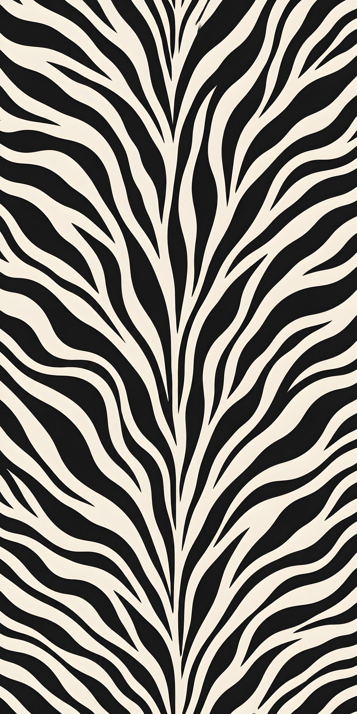 Zebra Print fridge wrap full design